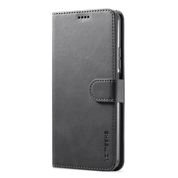 LC.IMEEKE Lompakkokotelo Xiaomi Redmi A1 - Musta Black