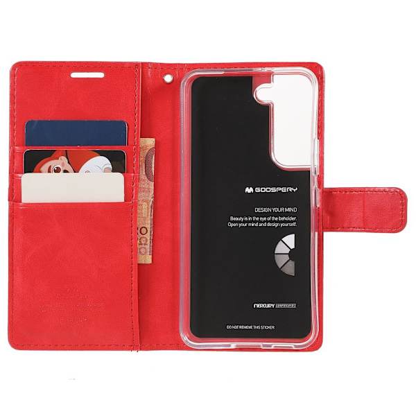 MERCURY GOOSPERY Sininen Kuu Suojakotelo Samsung Galaxy S22+ - Punainen Red