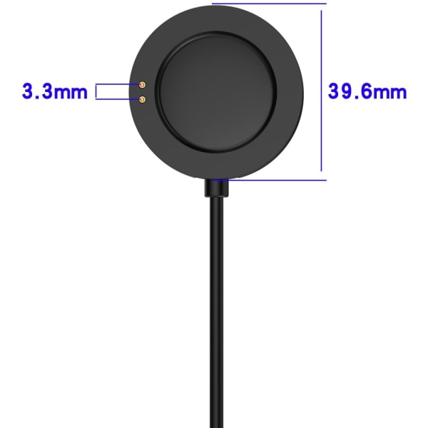 Laddare Xiaomi Watch 2 Pro / S3 / H1 / S2 42mm / S2 46mm Svart