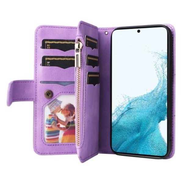 KT-monitoimisarja-5 Samsung Galaxy S23 -puhelinkotelolle Violett Light purple