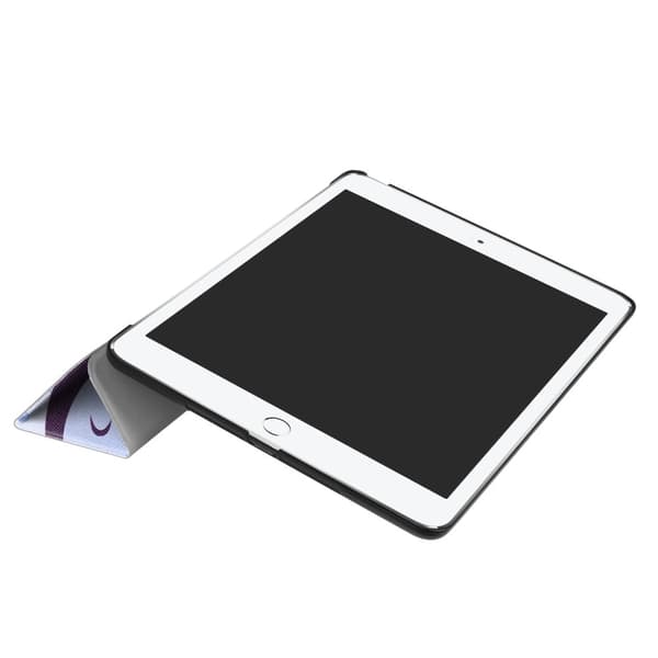 iPad 9.7 (2018)/9.7 (2017) Kolminkertainen telinekotelo - Napping Owl Multicolor