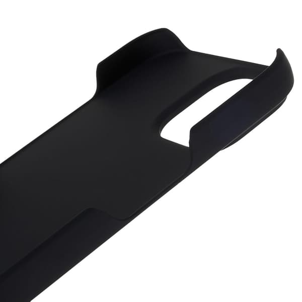 Gummiert beskyttende mobildeksel for iPhone 15 Black