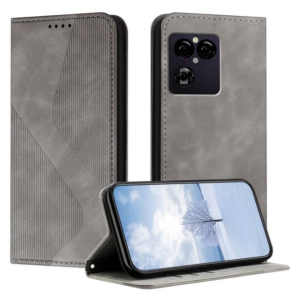 Pungcover med Stander til Sony Xperia 1 VIII Grey