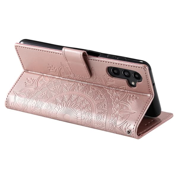 Preget totem mobildeksel for Samsung Galaxy A37 5G rosa