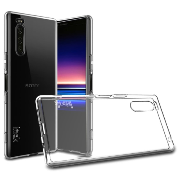 IMAK UX-5 Series deksel av termoplastisk polyuretan til Sony Xperia 5 Transparent