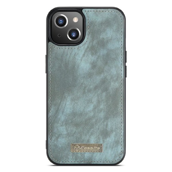 CASEME iPhone 13 Mini 2-in-1 Wallet Phone Shell - Blue Blue