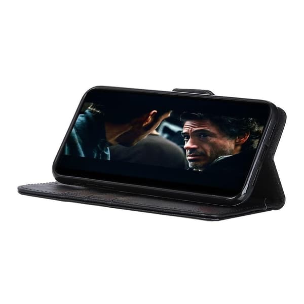 KHAZNEH Wallet Stand Suojakuori Alcatel 3X (2020) Black
