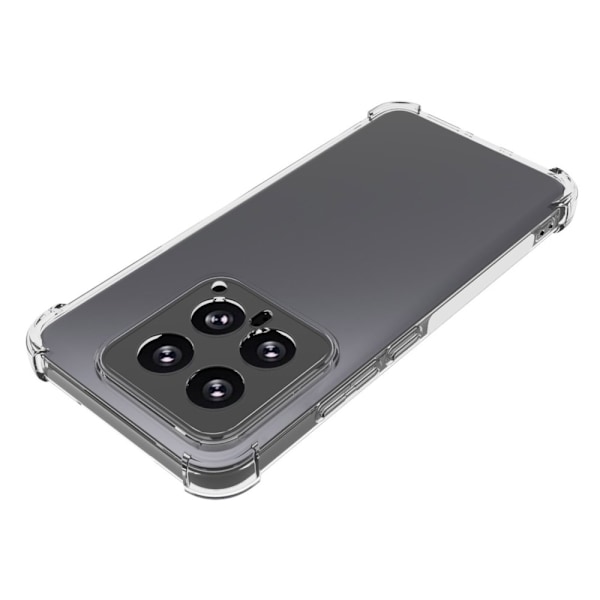 Til Xiaomi 14 Case TPU Cover Bagside Transparent