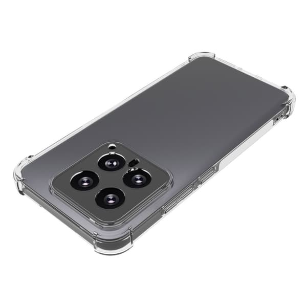 Til Xiaomi 14 Deksel TPU Bakdeksel Transparent