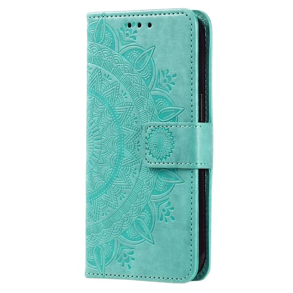 Preget totem mobildeksel for Samsung Galaxy A37 5G grønn