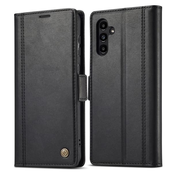 LC.IMEEKE Lompakkokotelo Samsung Galaxy S24 FE - Musta Black