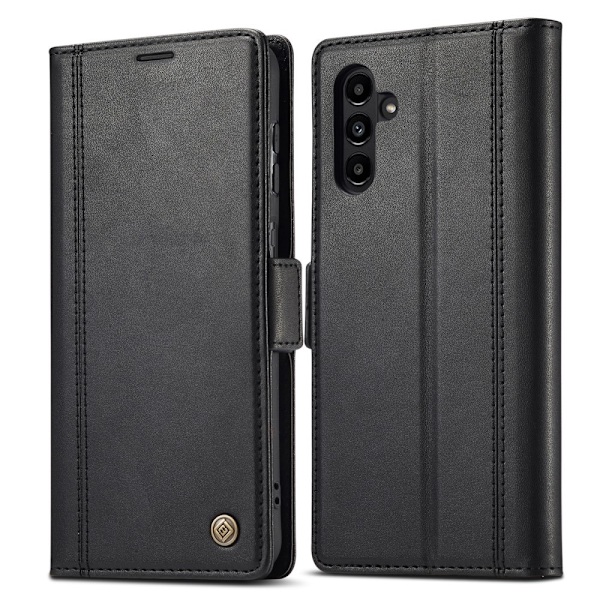 LC.IMEEKE Wallet Case Fodral till Samsung Galaxy S24 FE - Svart Svart