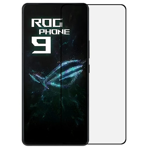 RURIHAI Heltäckande Härdat Glas Skärmskydd för Asus ROG Phone 9 5G Transparent