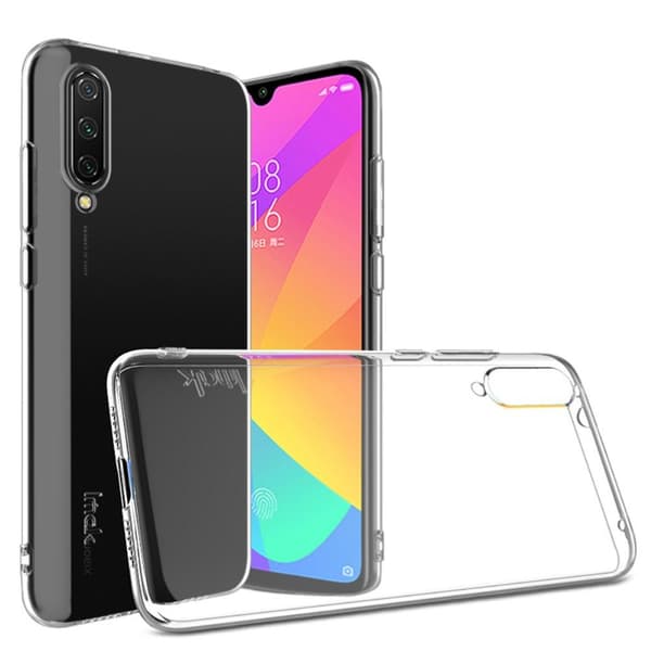IMAK UX - 5 - serien TPU - cover til Xiaomi Mi A3 Transparent