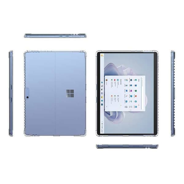 Gjennomsiktig deksel til Microsoft Surface Pro 7 6 5 4 støtsikkert TPU-deksel Transparent