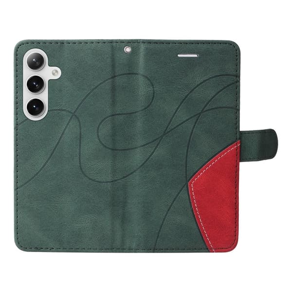 Til Samsung Galaxy S24+ KT - serie - 1 dobbeltfarve Green