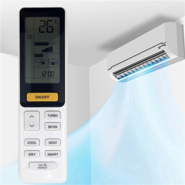 Fjärrkontroll Ersättning för 0010402886AR för Haier Air Conditioner Vit