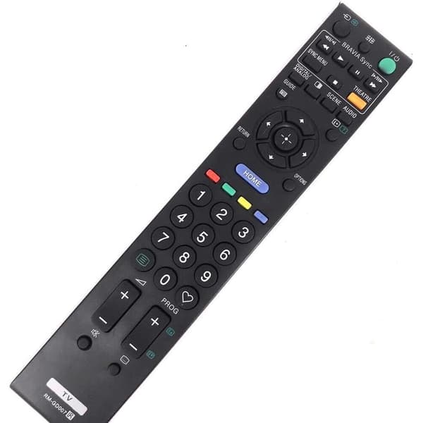 Fjärrkontroll Ersättning för RM-GD007 För Sony TV Svart