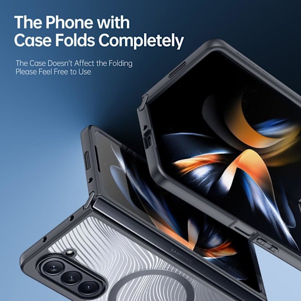 DUX DUCIS Aimo Series för Samsung Galaxy Z Fold5 5G Transparent