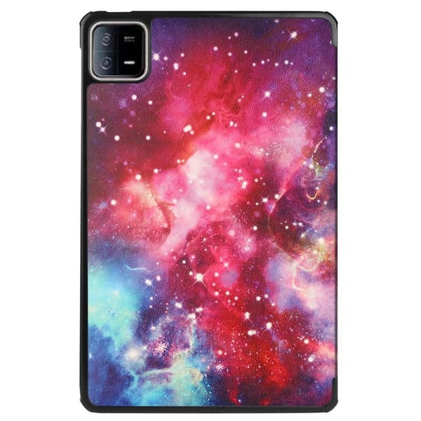 Xiaomi Pad 6 Stativ Slim Fit Deksel - Galaxy Multicolor
