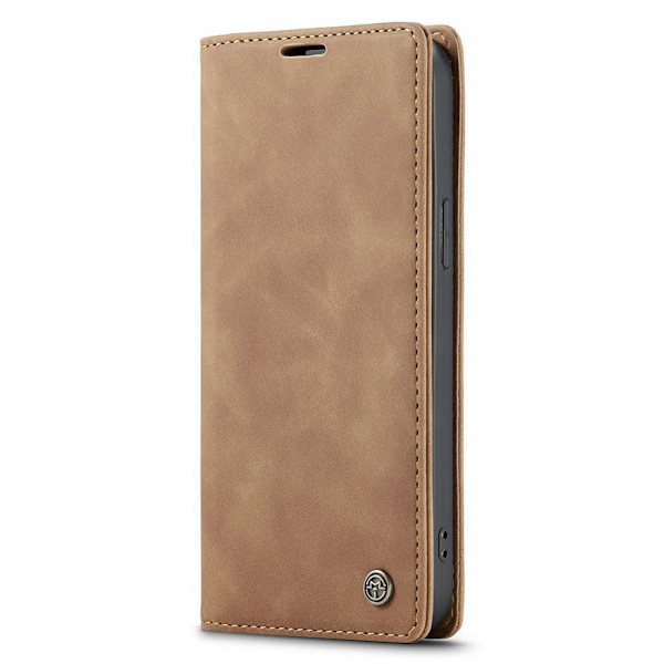 CASEME Retro Wallet Case for iPhone 13 Pro - Brown Brown