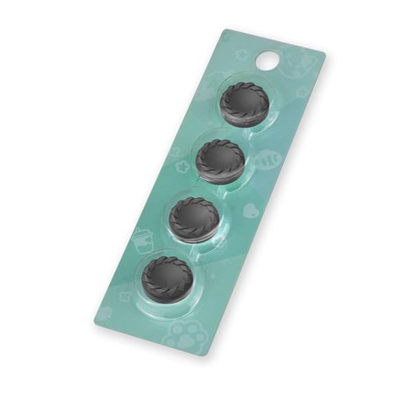 Kompatibelt med Nintendo Switch 2 4 st Joy-Con tumgrepp - Svarta Svart