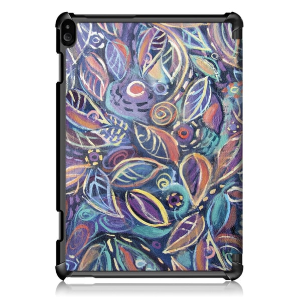 Tri-fold Fodral till Lenovo Tab P10 - Colorful Leaves multifärg