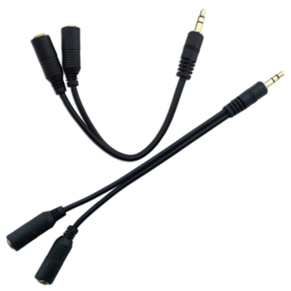 3.5mm hane till 2 honor Audio Splitter Kabel längd : 18,5 cm Black