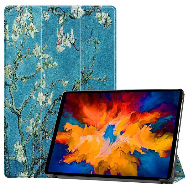 Tri-fold Fodral till Lenovo Tab P11 Pro TB-J706F - Wintersweet multifärg