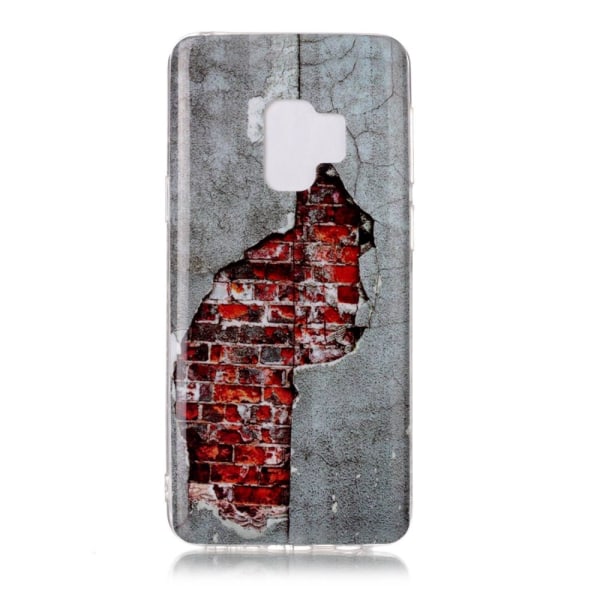 Samsung Galaxy S9 G960 TPU Phone Protection Case - Red Brick