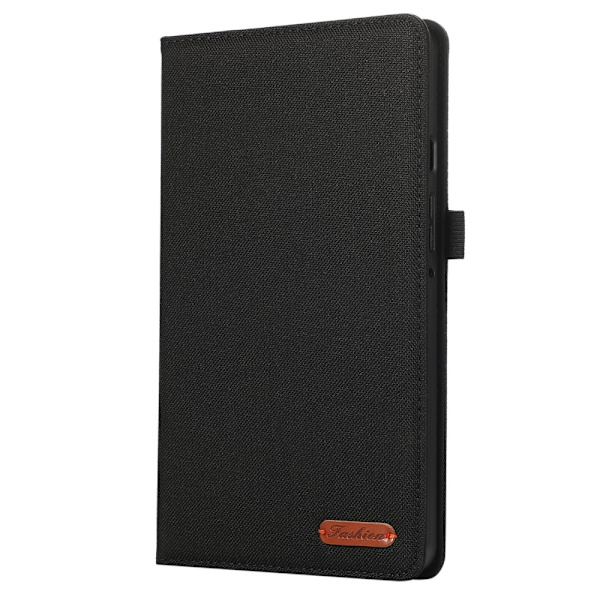 Samsung Galaxy Tab A9+ Tabletetui Dækstofstruktur - Sort Black