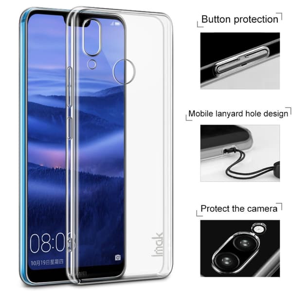 IMAK II Pro Hard plastcover til Huawei P20 Lite Transparent