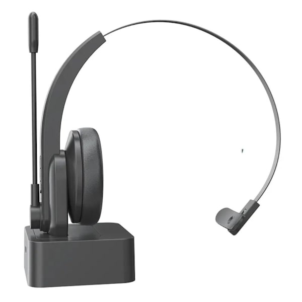 OY631 Bluetooth 5.3 -kuulokkeet Asiakaspalvelukuulokkeet mikrofonikuulokkeilla. Black