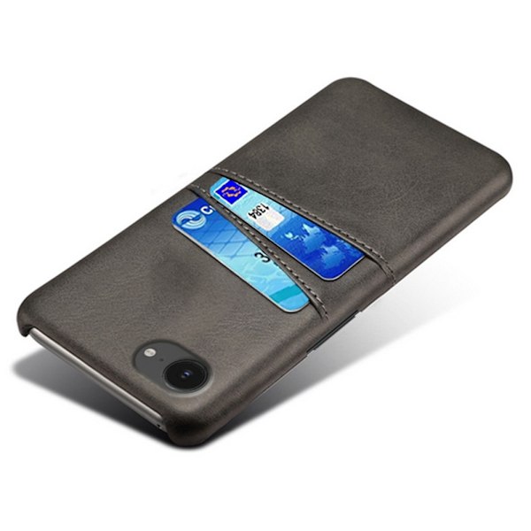 KSQ Cover med kortplads til iPhone 17e / 16e Sort Black