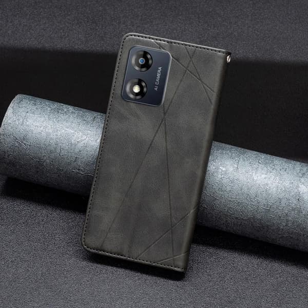 BINFEN Plånboksfodral Motorola Moto E13 4G - Svart Svart