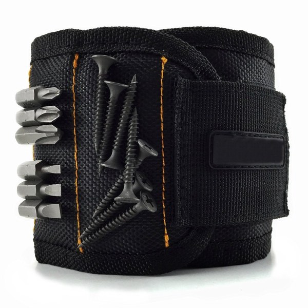 Magnetiskt armband för att hålla skruvar bits verktyg etc 10 magneter