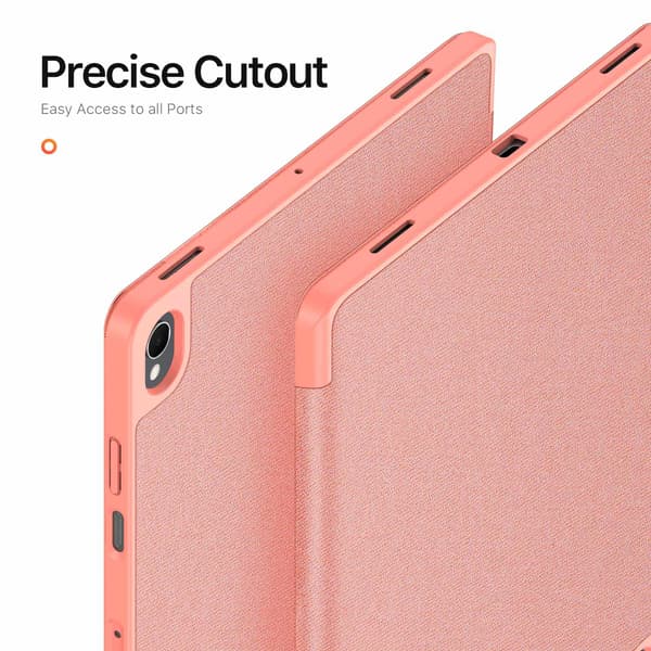 DUX DUCIS Surfplattefodral med stöd till Samsung Galaxy Tab S12+ Rosa