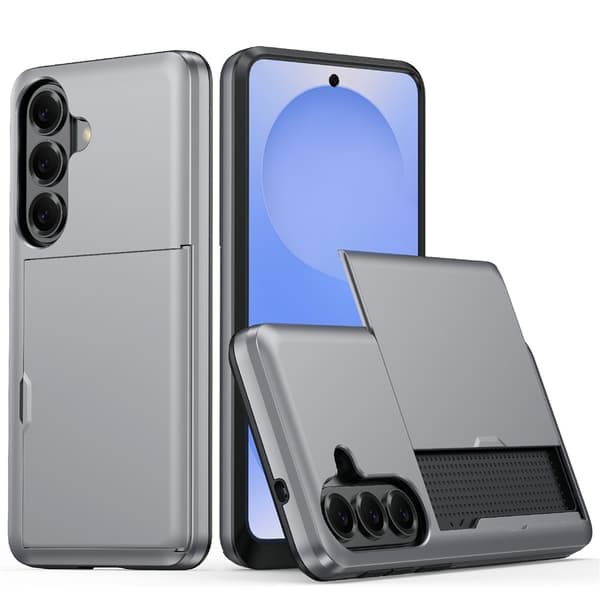 Samsung Galaxy A57 5G puhelinkotelo korttipaikalla Grey