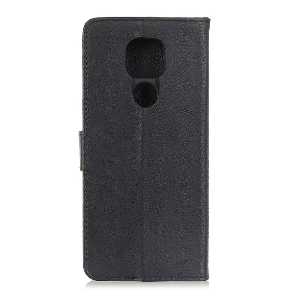 KHAZNEH Retro tegnebog Motorola Moto G9 Play/Moto E7 Plus Black