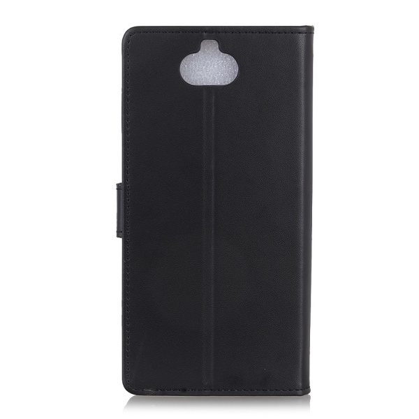 Lompakkoteline Flip nahkainen phone case Sony Xperia 10 Plus - B:lle Black