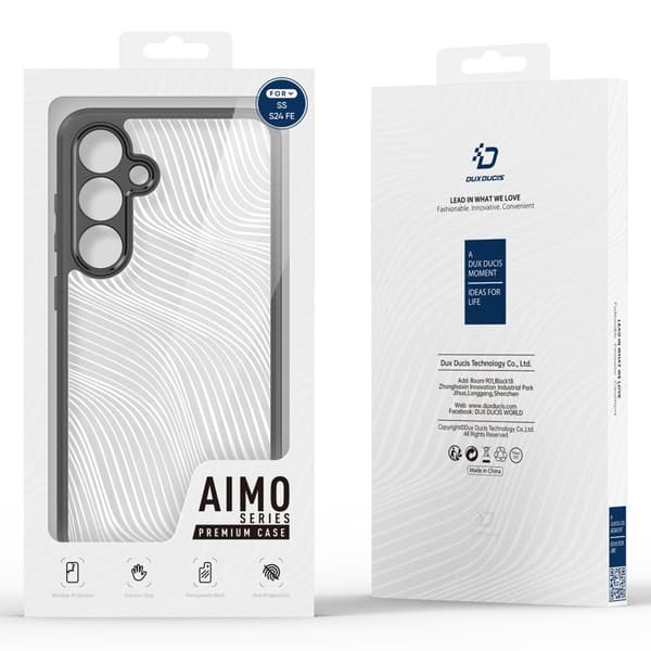 DUX DUCIS Aimo Series Slim Etui for Samsung Galaxy S24 FE Transparent