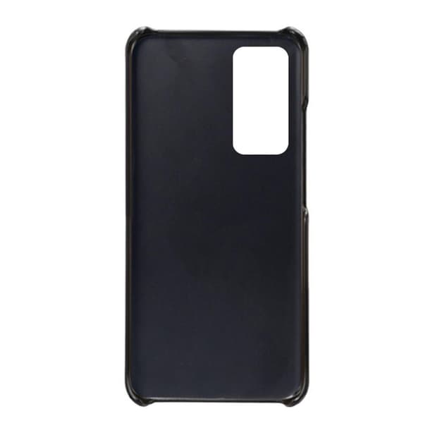 Xiaomi 12 KSQ PU-Lærbelagt Hard Case Black
