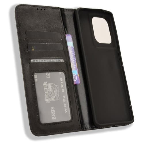 Motorola Moto Edge 50 Pro 5G / Edge 50 5G Case Wallet Case Shell - kotelolle Black