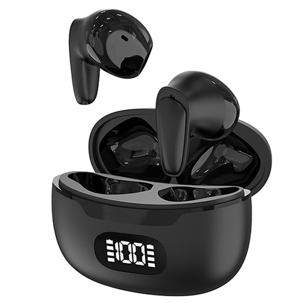 150 kielen käännöskääntäjä Smart Voice Bluetooth-korvakuulokkeet - musta Black