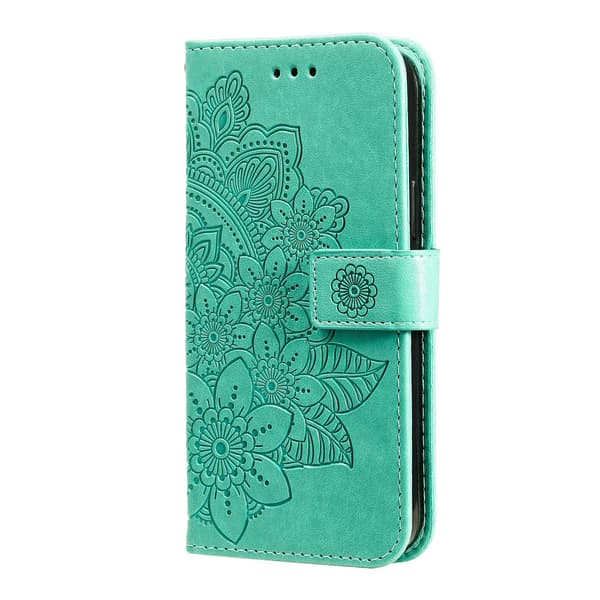 Xiaomi 17T Lompakkokotelo Mandala Green