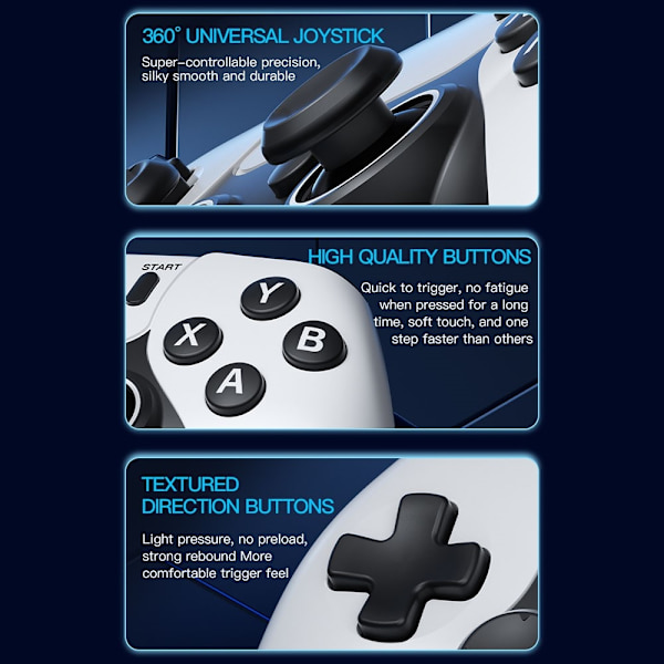 Game Stick 4K Dual 2.4G langattomat peliohjaimet ja 128G 30000+ Games for TV White