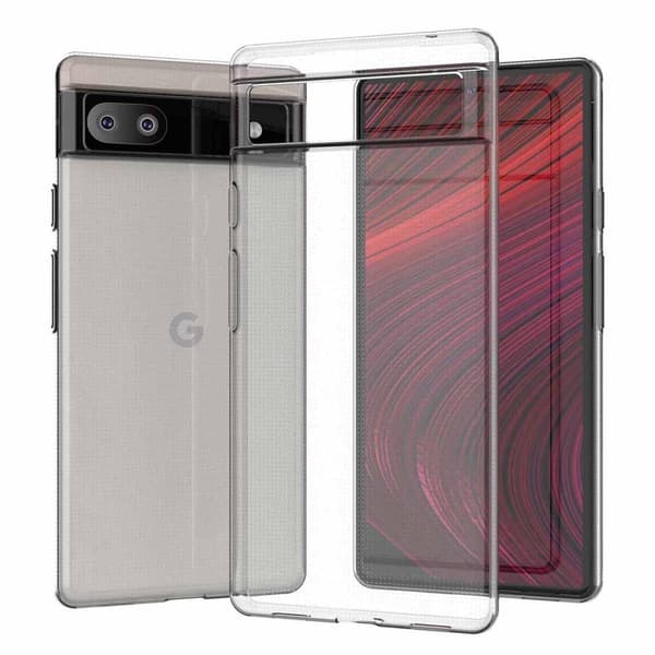 Till Google Pixel 6a TPU Transparant Transparent