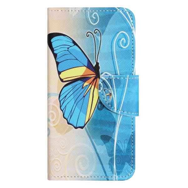 Til Samsung Galaxy A15 tegnebogstativetui mønstertelefoncover Multicolor