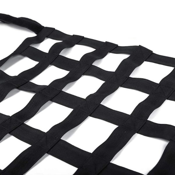 Auton katto Tavaraverkko SUV Tavarasäilytys Verkko riippumatto Autotarvikkeet Black