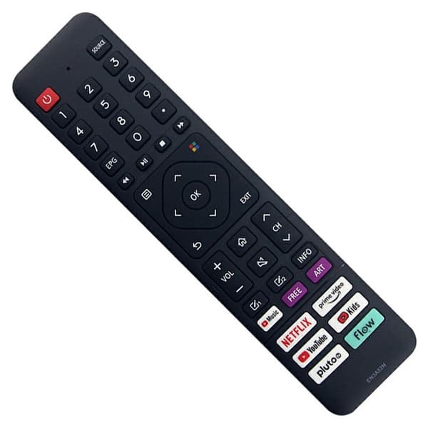 Fjernkontroll erstatning EN3A52N For Hisense TV Black